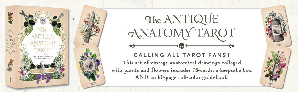 The Antique Anatomy Tarot Kit: Deck and Guidebook for the Modern Reader (used)