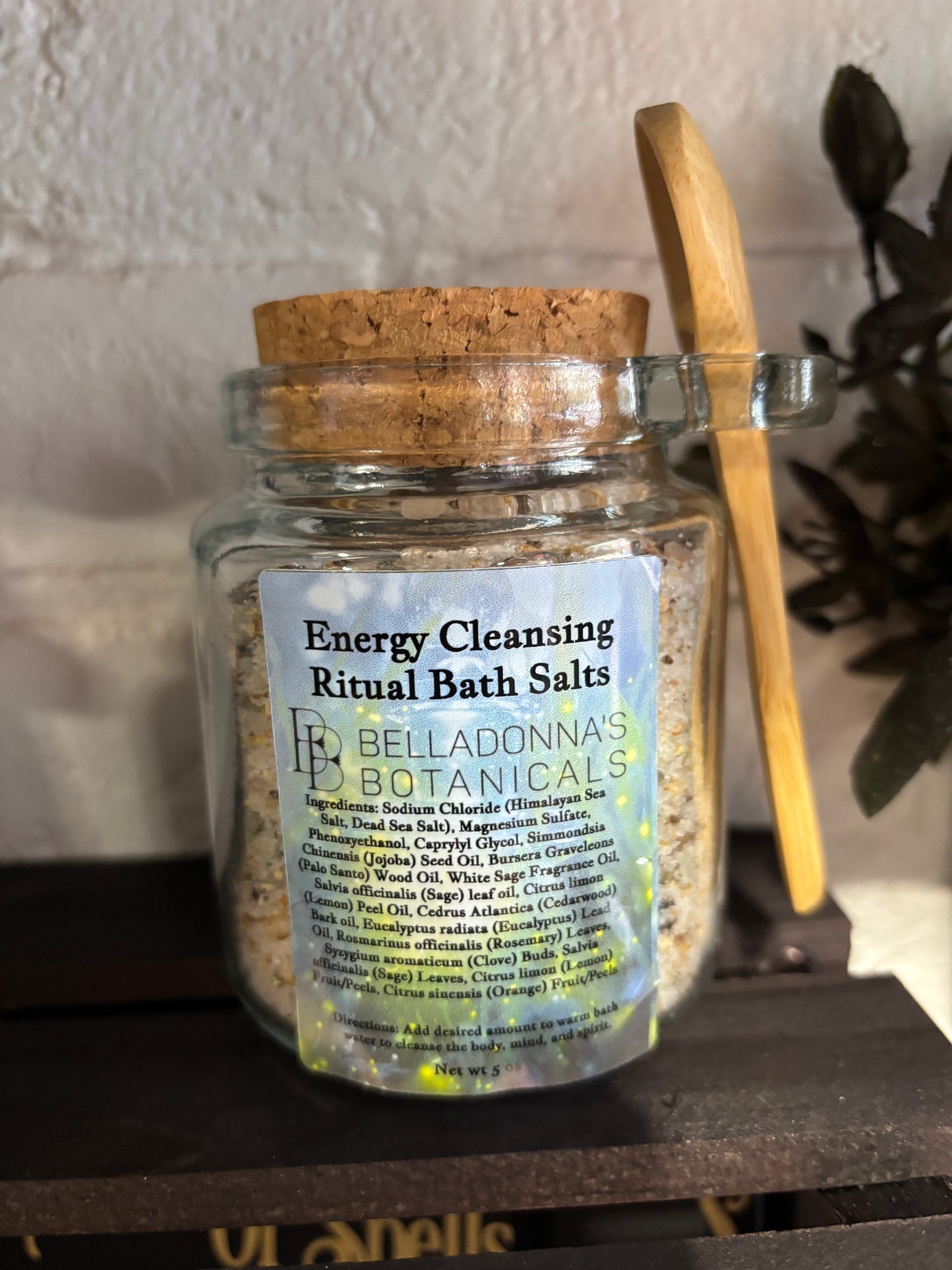 Energy Cleansing Ritual Bath Salts
