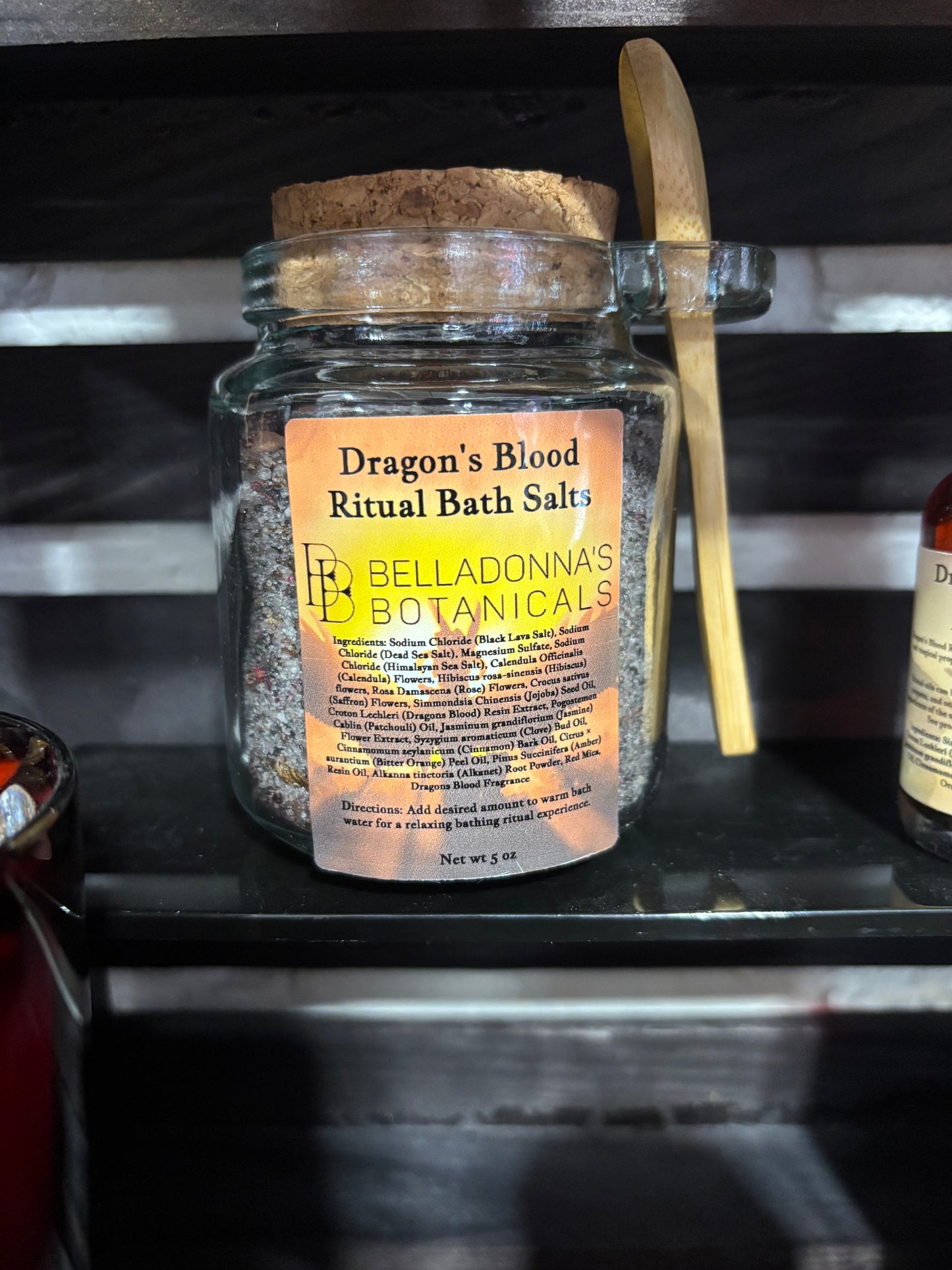 Dragon's Blood Ritual Bath Salts
