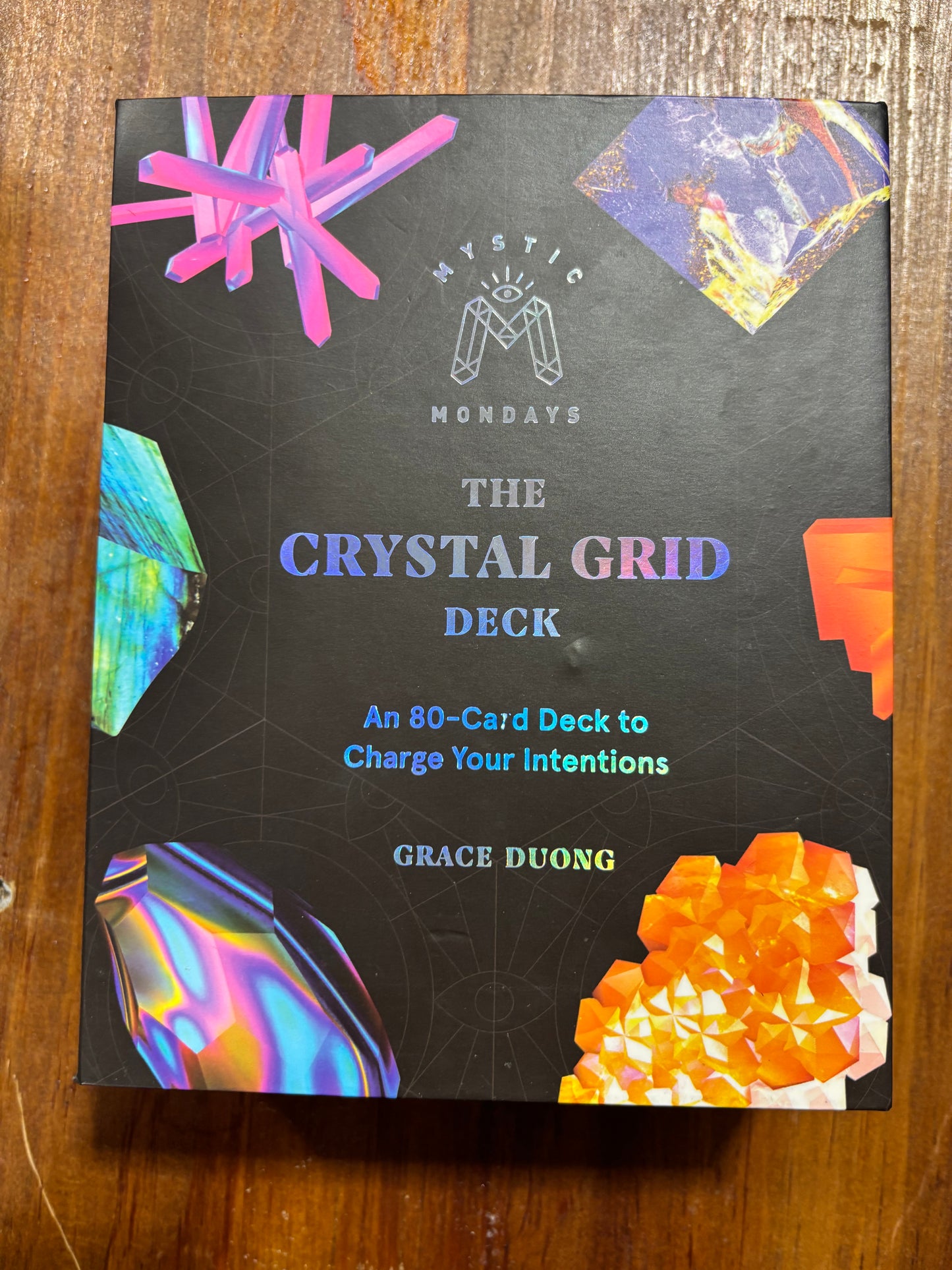 Mystic Mondays: The Crystal Grid Deck: An 80-Card Deck to Charge Your Intentions (Used)