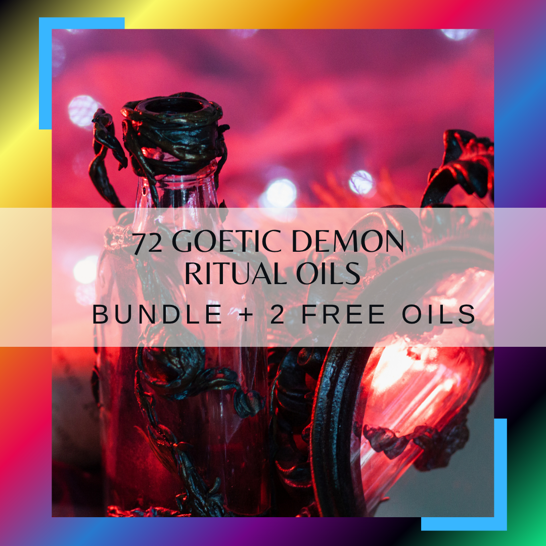 72 Goetic Ritual Oils Bundle