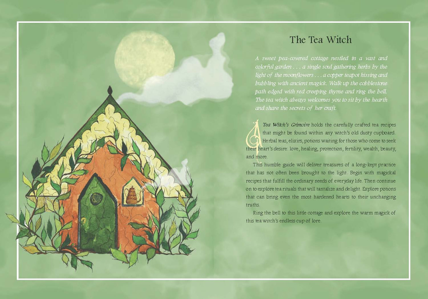 A Tea Witch's Grimoire: Magickal Recipes For Your Tea Time (new)