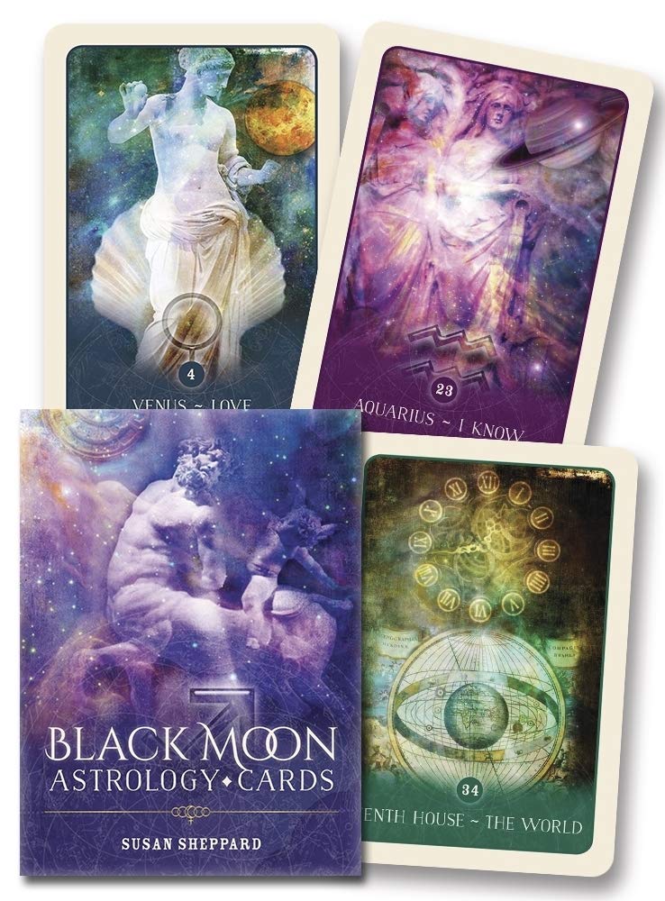 Black Moon Astrology Cards (used)