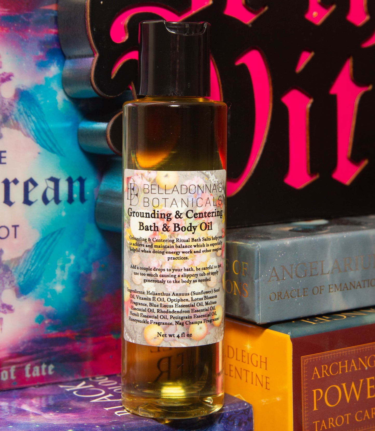 Grounding & Centering Bath & Body Oil