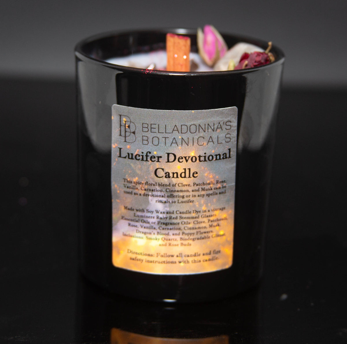 Lucifer Devotional Candle Tumbler
