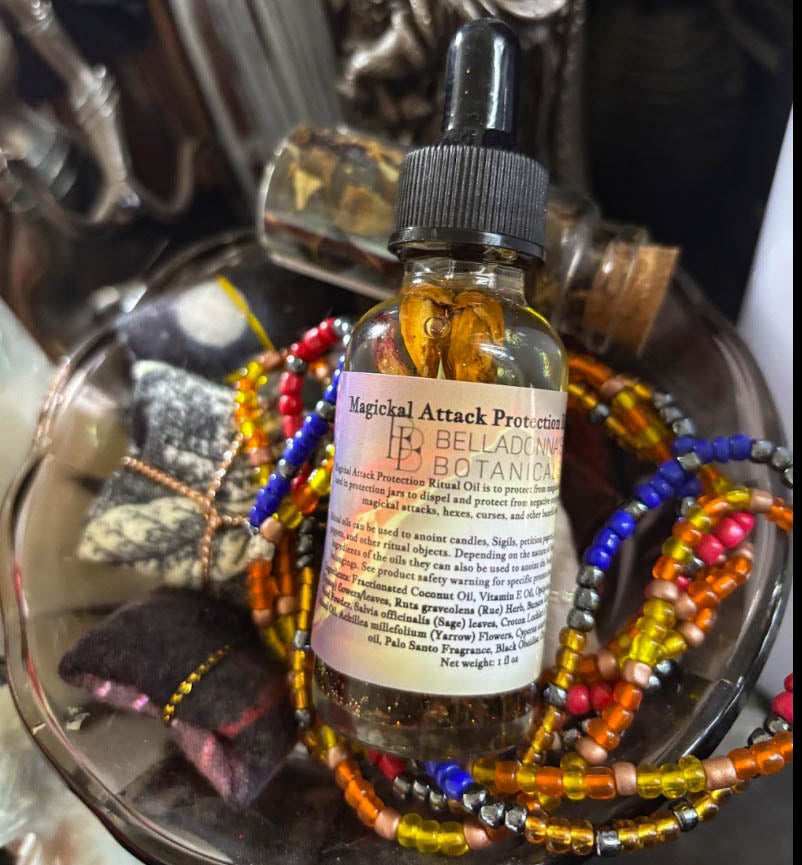 Magickal Attack Protection Ritual Oil