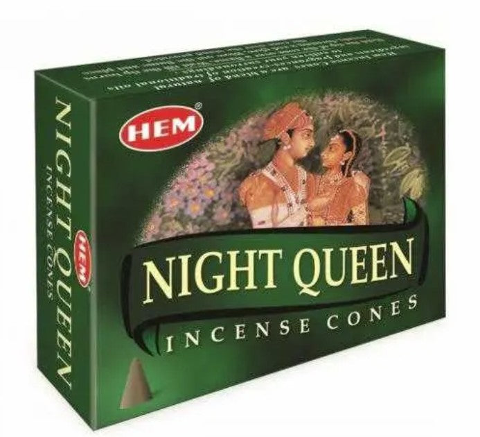 Night Queen Incense Cones (Hem)