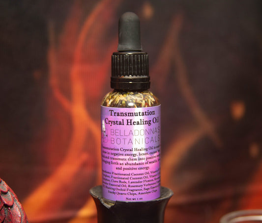 Transmutation Crystal Healing Oil