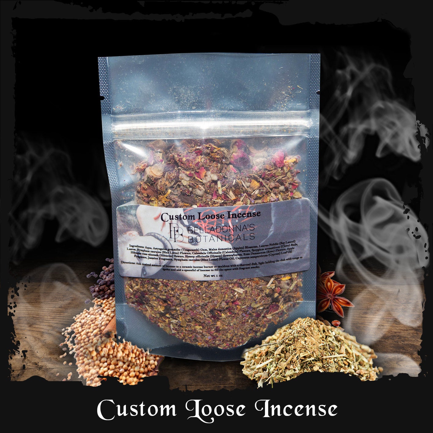 Custom Made to Order Incense Blends