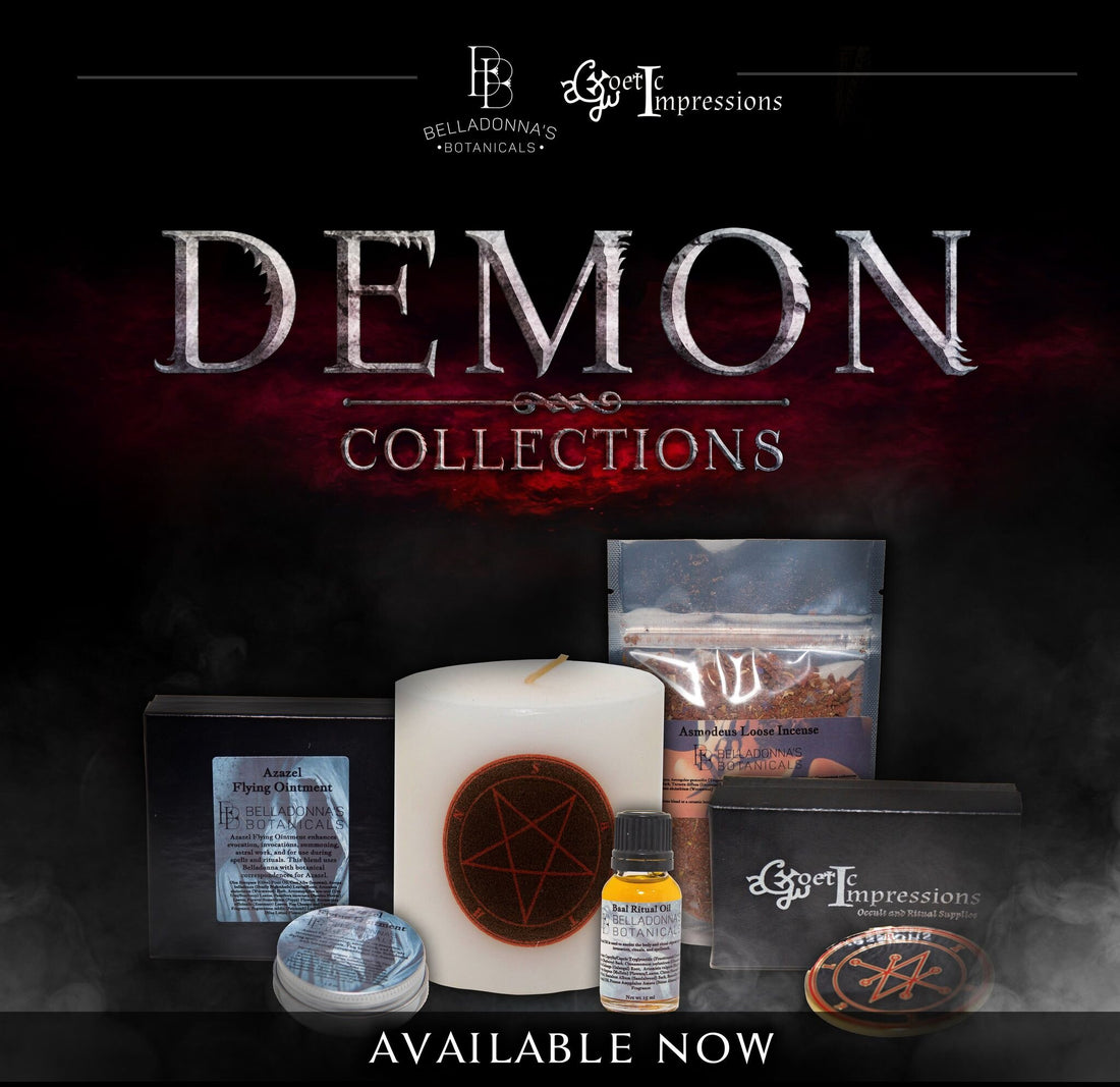 New Demonic Collections Collaboration with Goetic Impressions