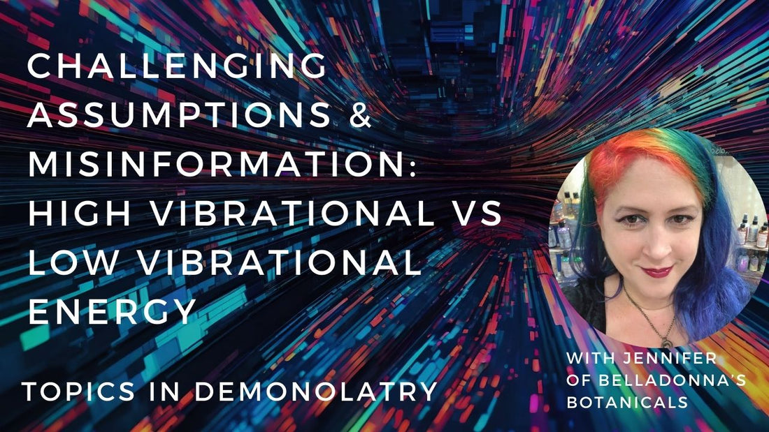 Challenging Assumptions & Misinformation: High Vibrational & Low Vibrational Energy