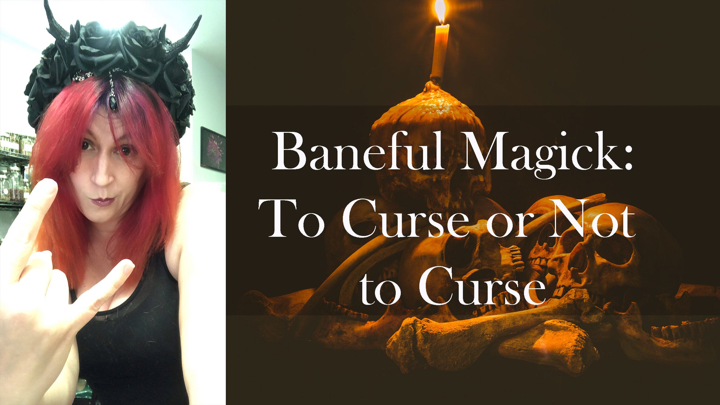 Baneful Runes Baneful Magick: To Curse or Not to Curse — Belladonna's Botanicals