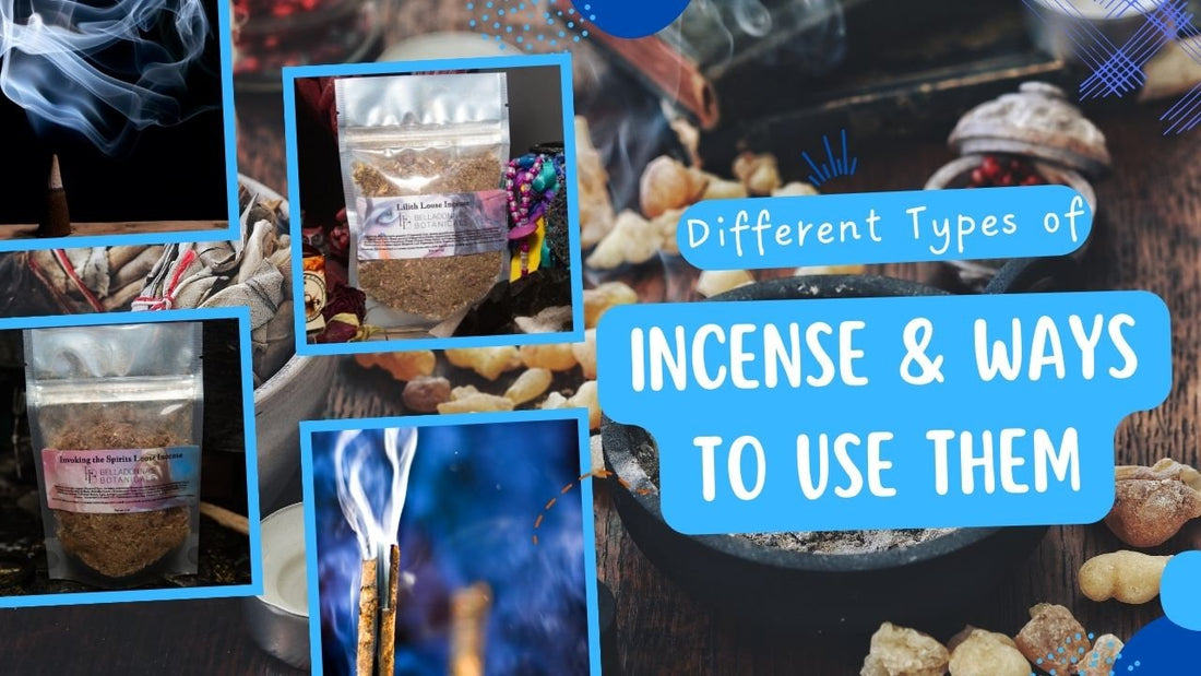 Different Types of Incense and the Ways to Use Them