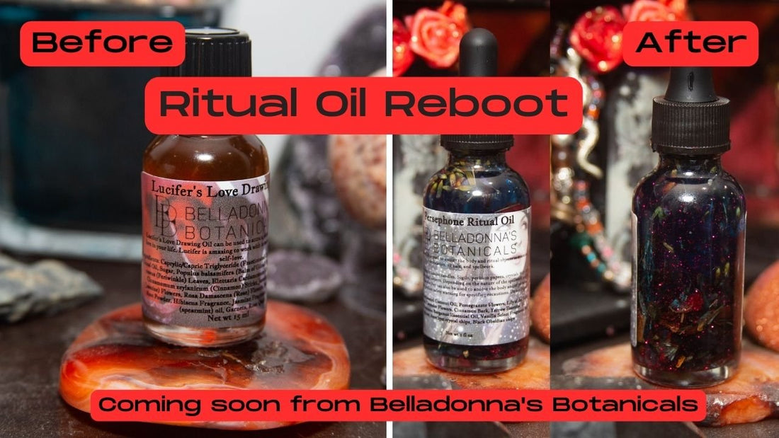 Coming Soon... Ritual Oils Reboot