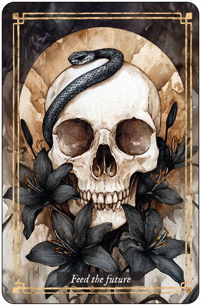 Memento Mori: 36 Mini Affirmation Cards to Embrace Life