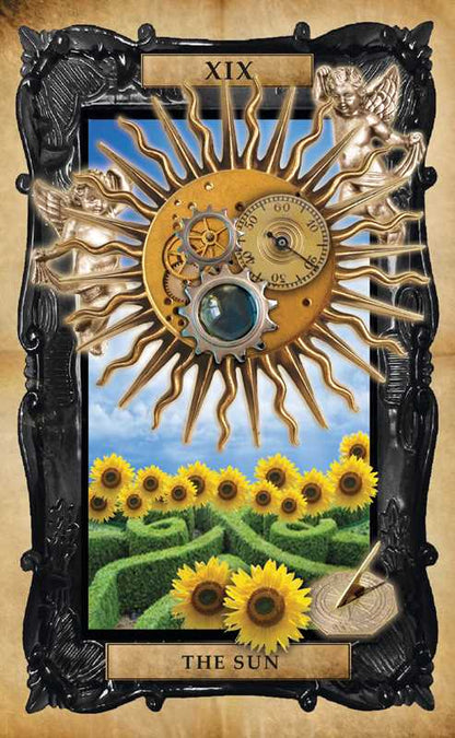 Gothic Steampunk Tarot by Liz Dean: Mixed Media; 64 pages / English