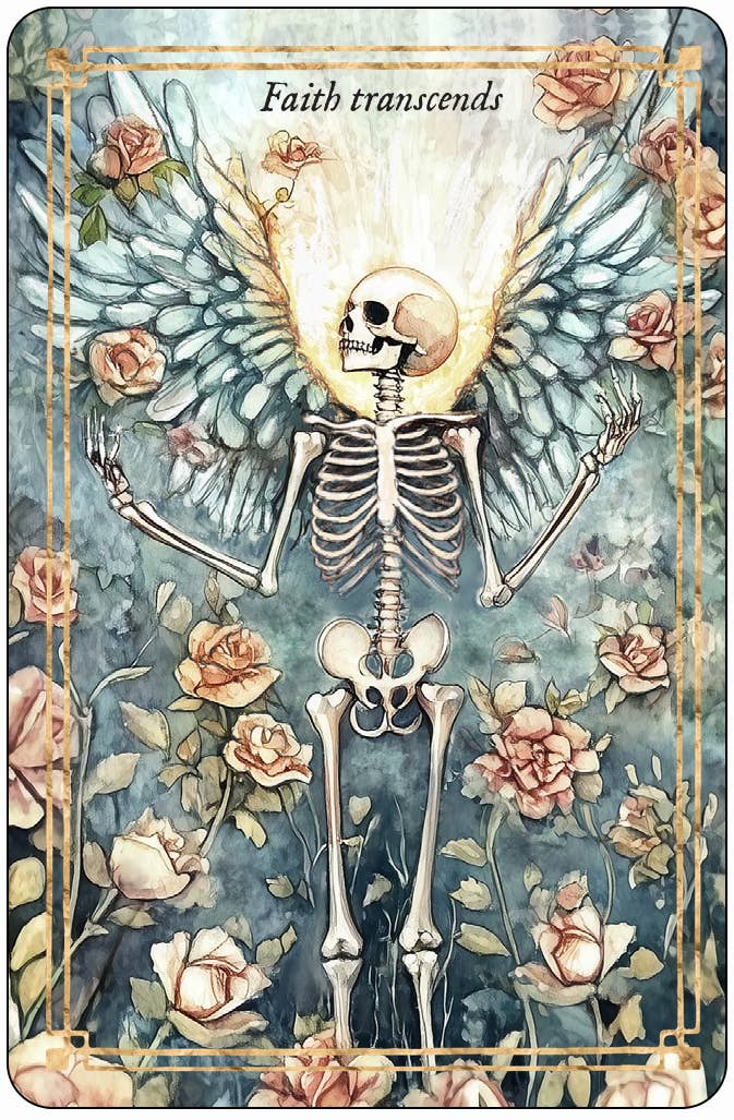 Memento Mori: 36 Mini Affirmation Cards to Embrace Life