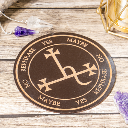 Lilith Sigil Altar 6" | Pendulum Board |Feminine Sigil Board