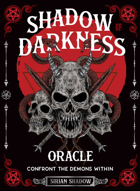 Shadow of Darkness Oracle by Sirian Shadow: Flashcards; 112 pages / English