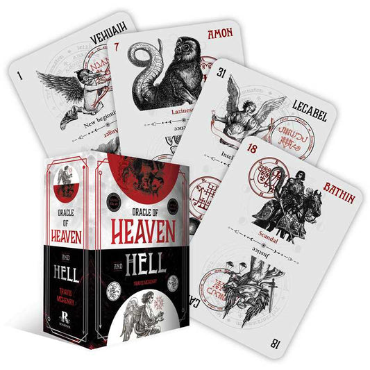 Oracle of Heaven and Hell by Travis McHenry: Flashcards; 168 pages / English
