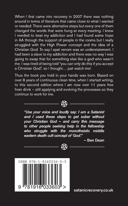 Uncover Satan Recover Thyself: A Rational Satanic recovery (used)