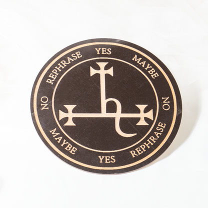Lilith Sigil Altar 6" | Pendulum Board |Feminine Sigil Board