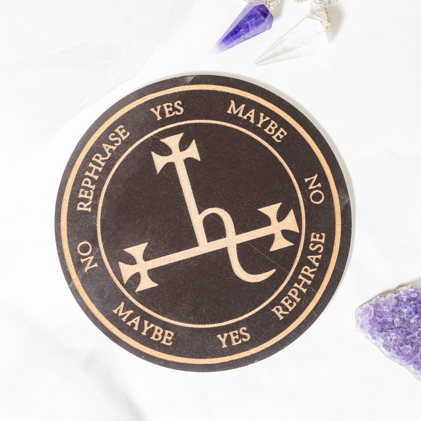 Lilith Sigil Altar 6" | Pendulum Board |Feminine Sigil Board