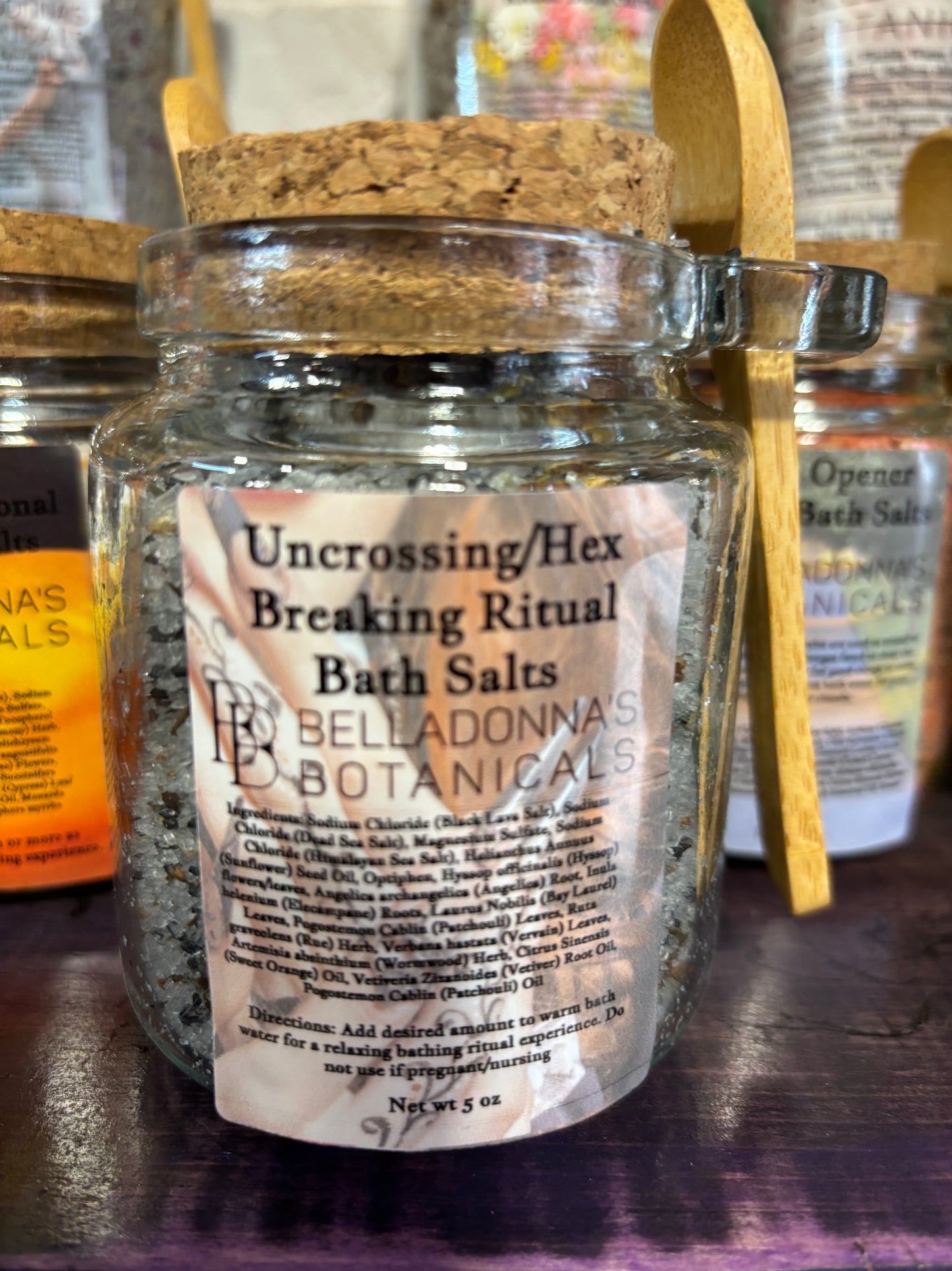 Uncrossing & Hexbreaking Ritual Bath Salts