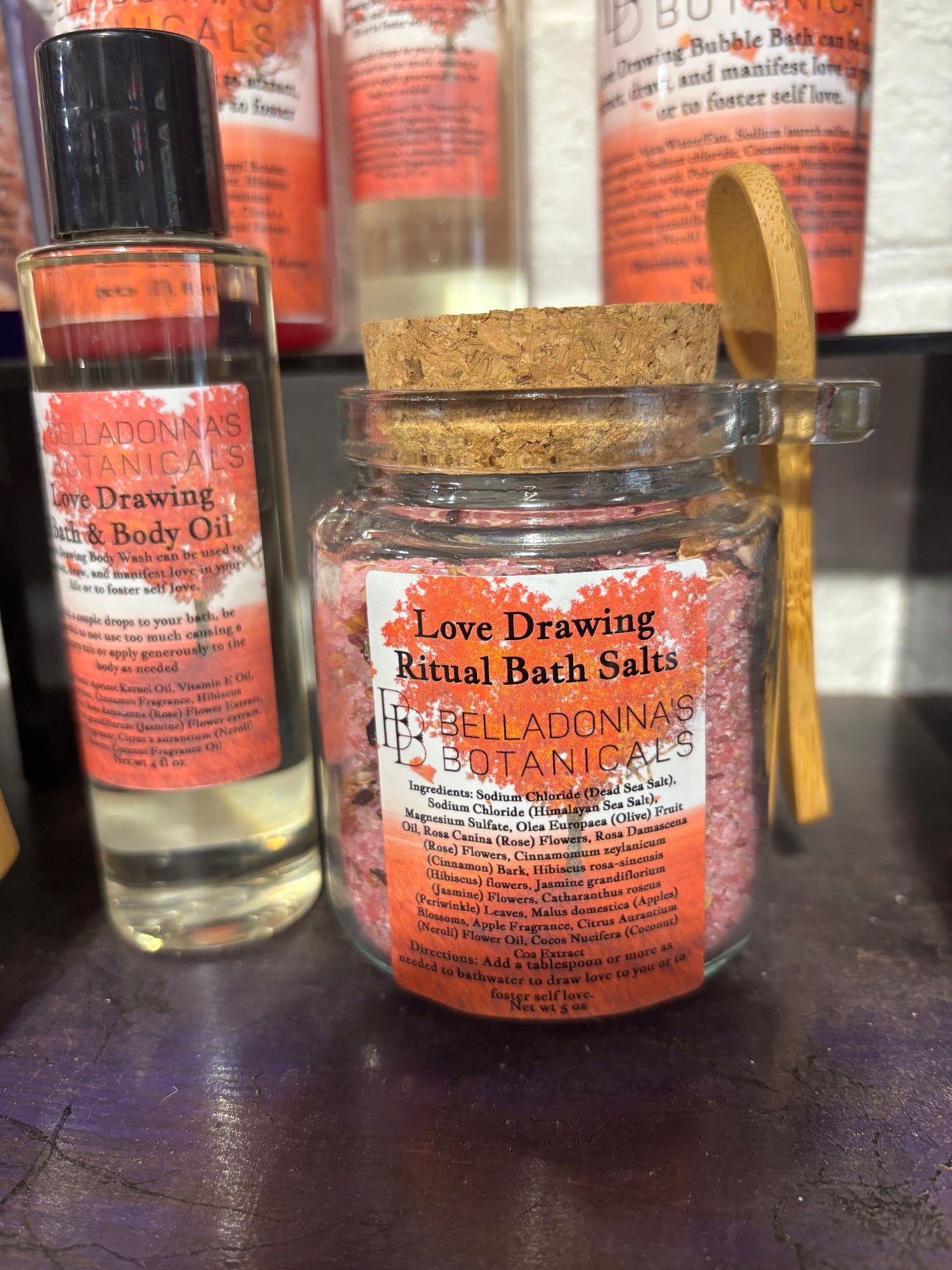 Love Drawing Ritual Bath Salts