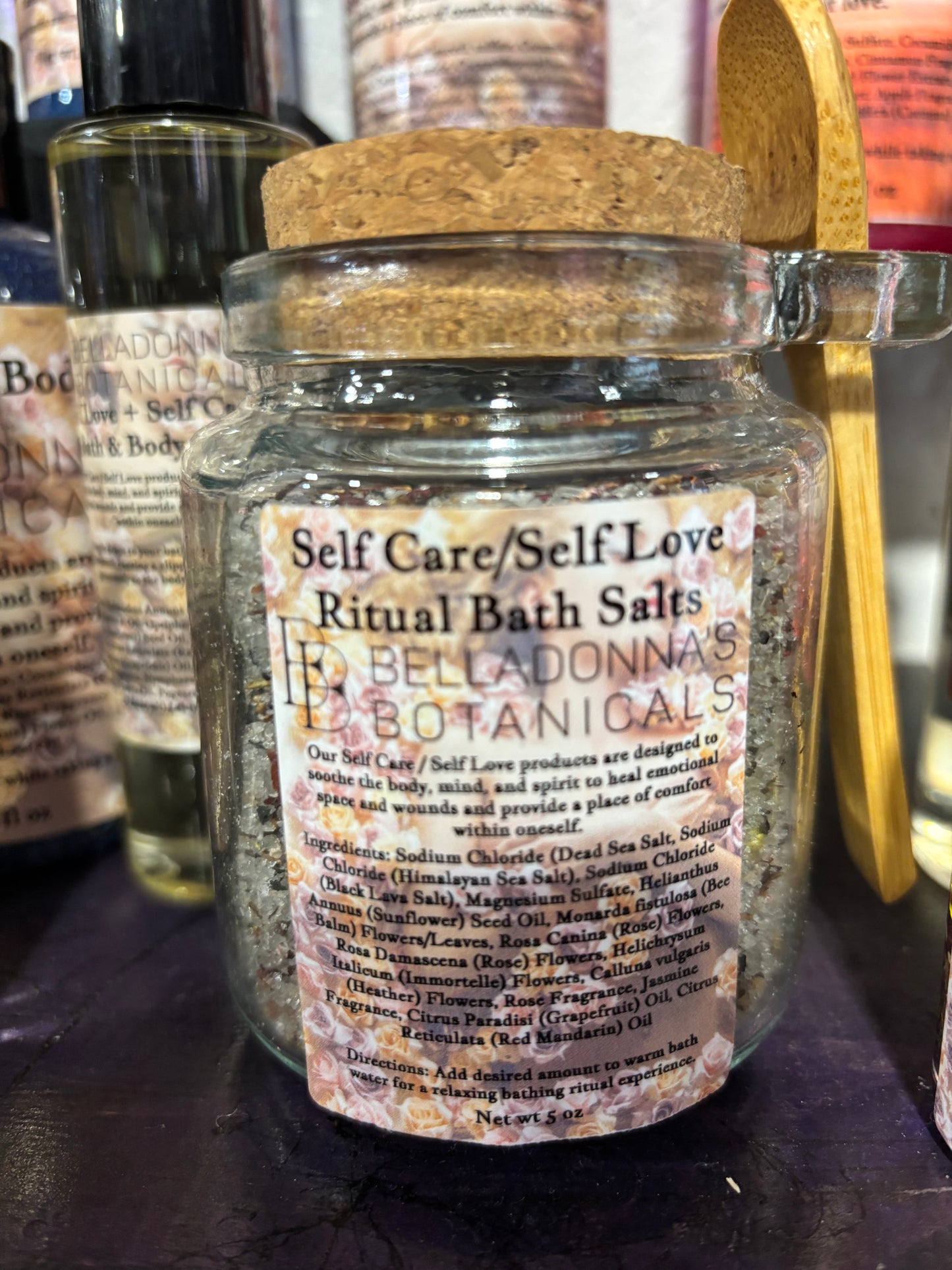 Self Love + Self Care Ritual Bath Salts