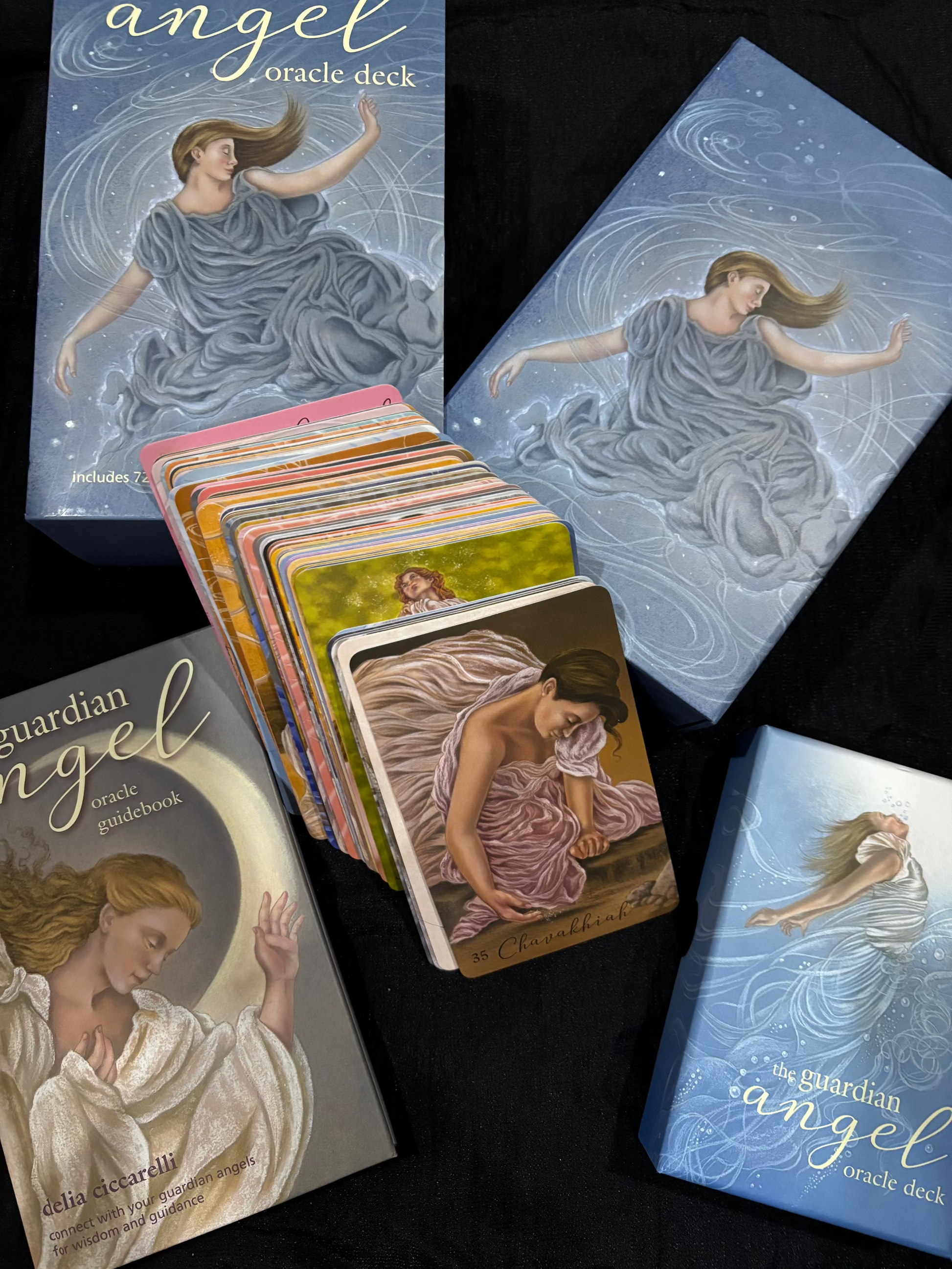Angel Guide Oracle The Guardian Angel Oracle Deck: Includes 72 cards and a 160-page illus ...