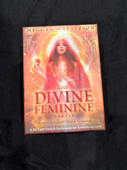 The Divine Feminine Oracle: A 53-Card Deck & Guidebook for Embodying Love (Used)