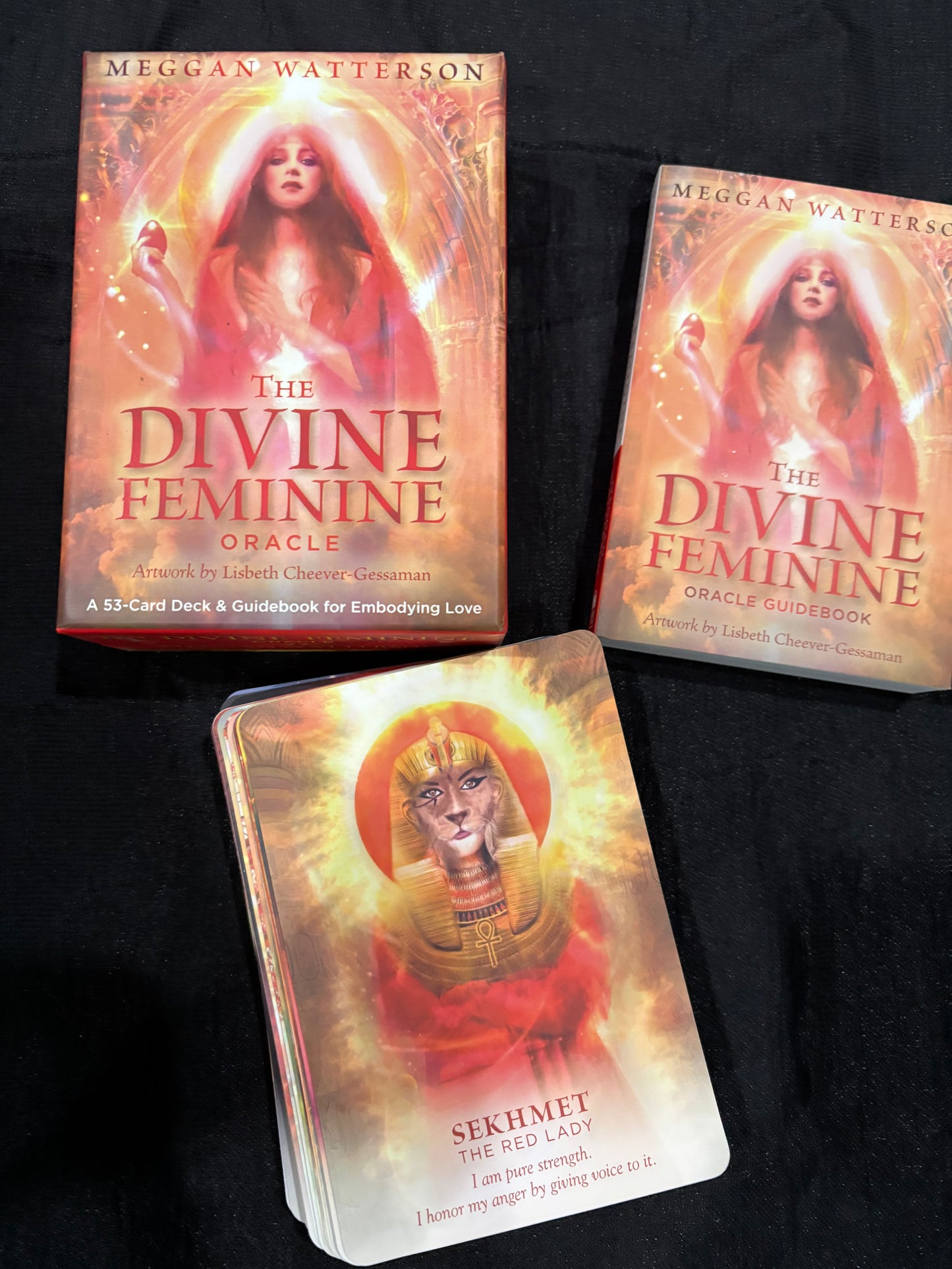The Divine Feminine Oracle: A 53-Card Deck & Guidebook for Embodying Love (Used)