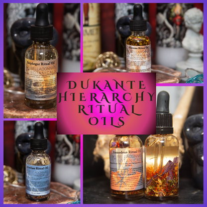 Made to Order Dukante Hierarchy Ritual Oils