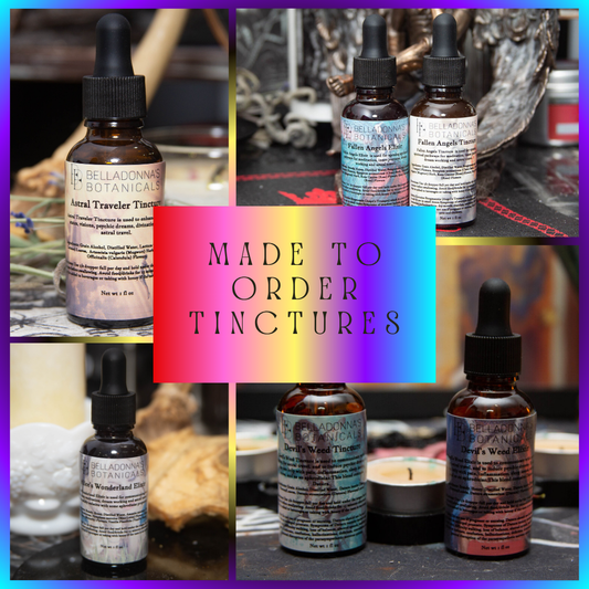 Made to Order Tincture