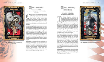 Gothic Steampunk Tarot by Liz Dean: Mixed Media; 64 pages / English