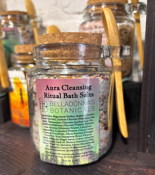 Made to Order Ritual Bath Salt Jar