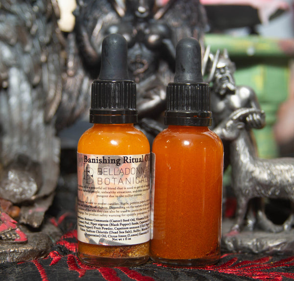 Banishing Ritual Oil – Belladonna's Botanicals