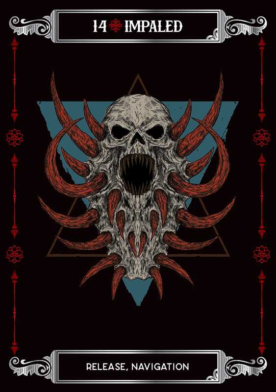 Shadow of Darkness Oracle by Sirian Shadow: Flashcards; 112 pages / English