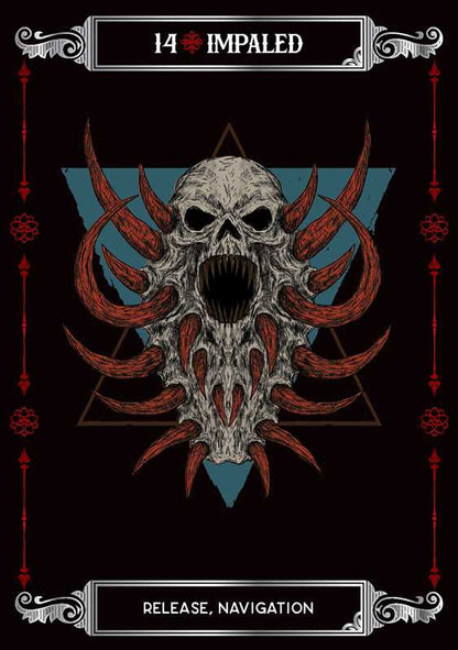 Shadow of Darkness Oracle by Sirian Shadow: Flashcards; 112 pages / English