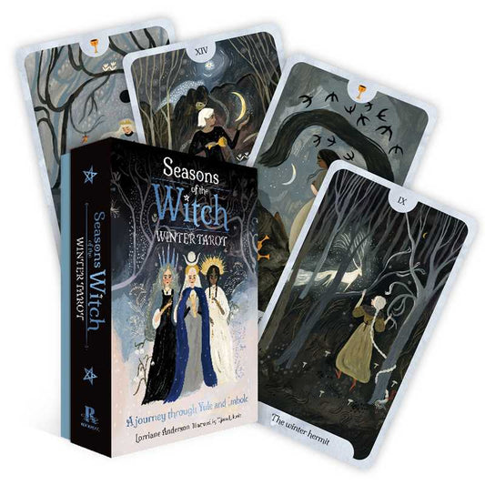 Seasons of the Witch: Winter Tarot by Lorriane Anderson: Flashcards; 208 pages / English
