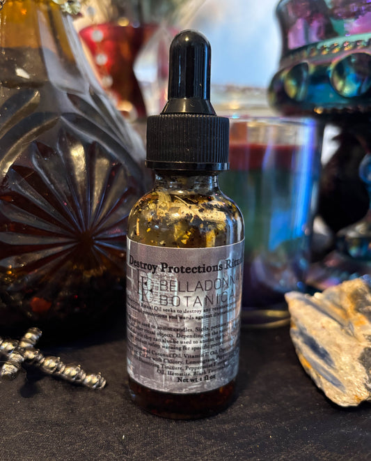 Destroy Protections Ritual Oil