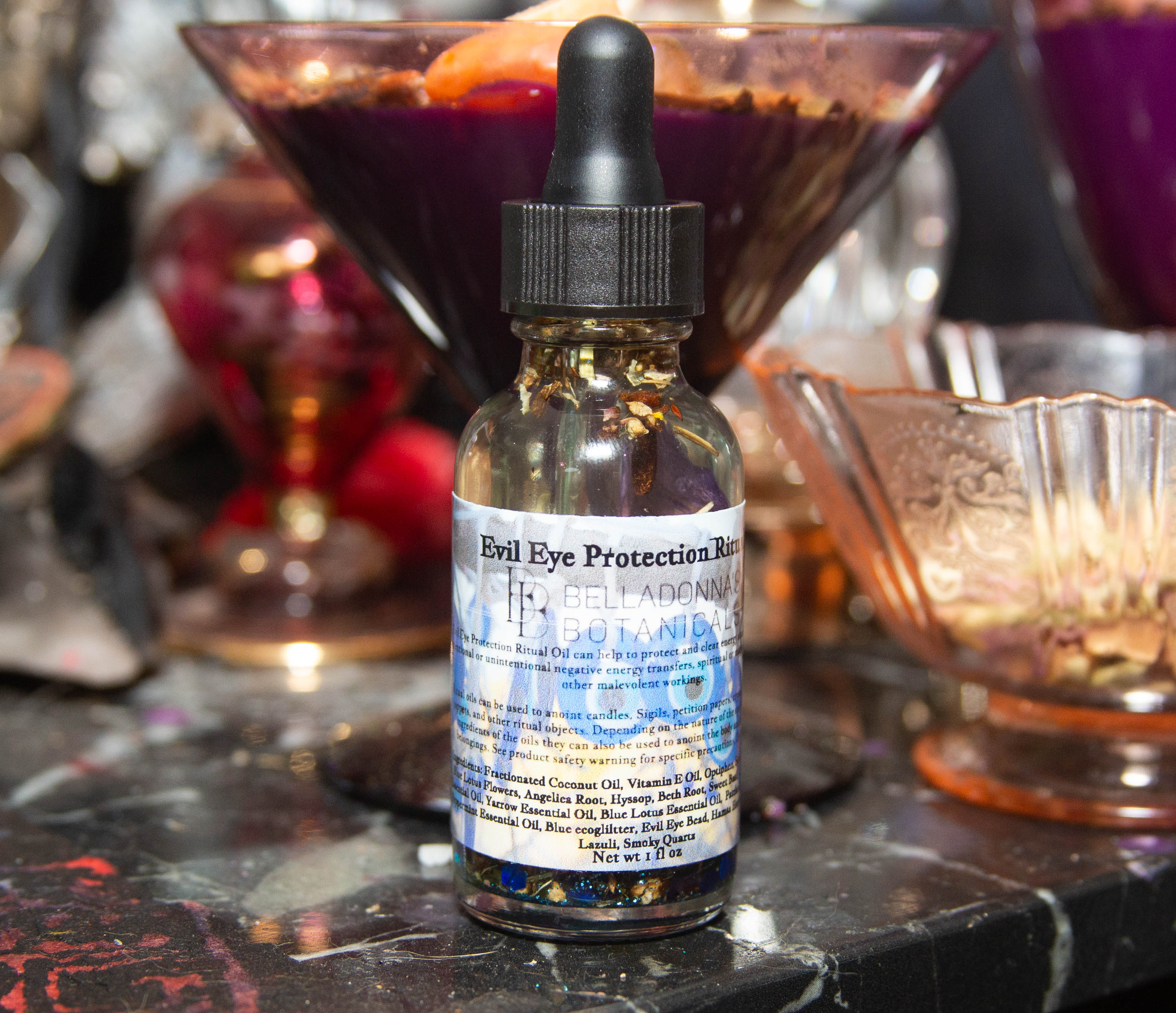 Evil Eye Protection Ritual Oil – Belladonna's Botanicals