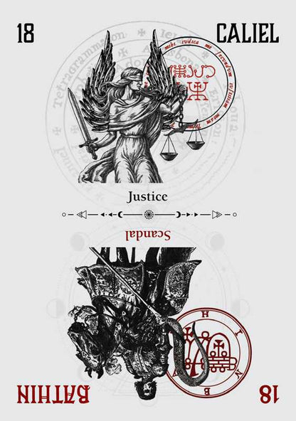 Oracle of Heaven and Hell by Travis McHenry: Flashcards; 168 pages / English