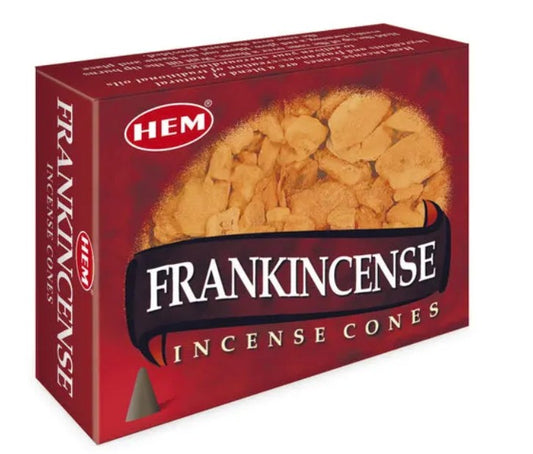 Frankincense Incense Cones (Hem)