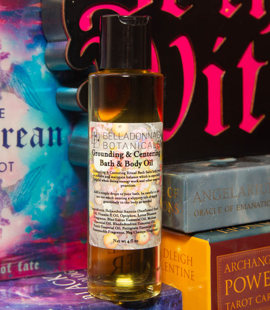 Grounding & Centering Bath & Body Oil