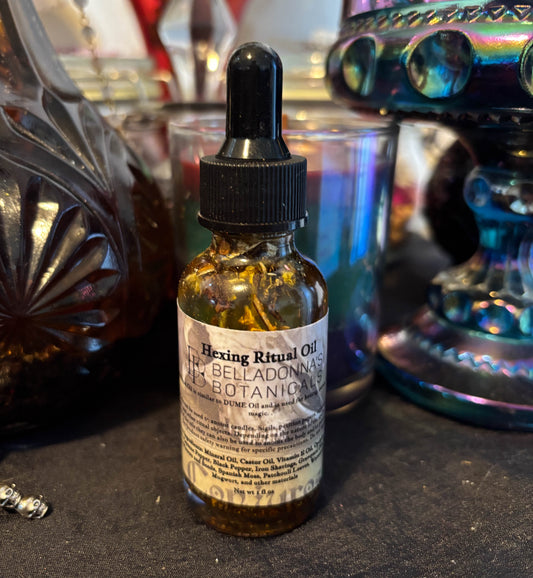 Hexing Ritual Oil