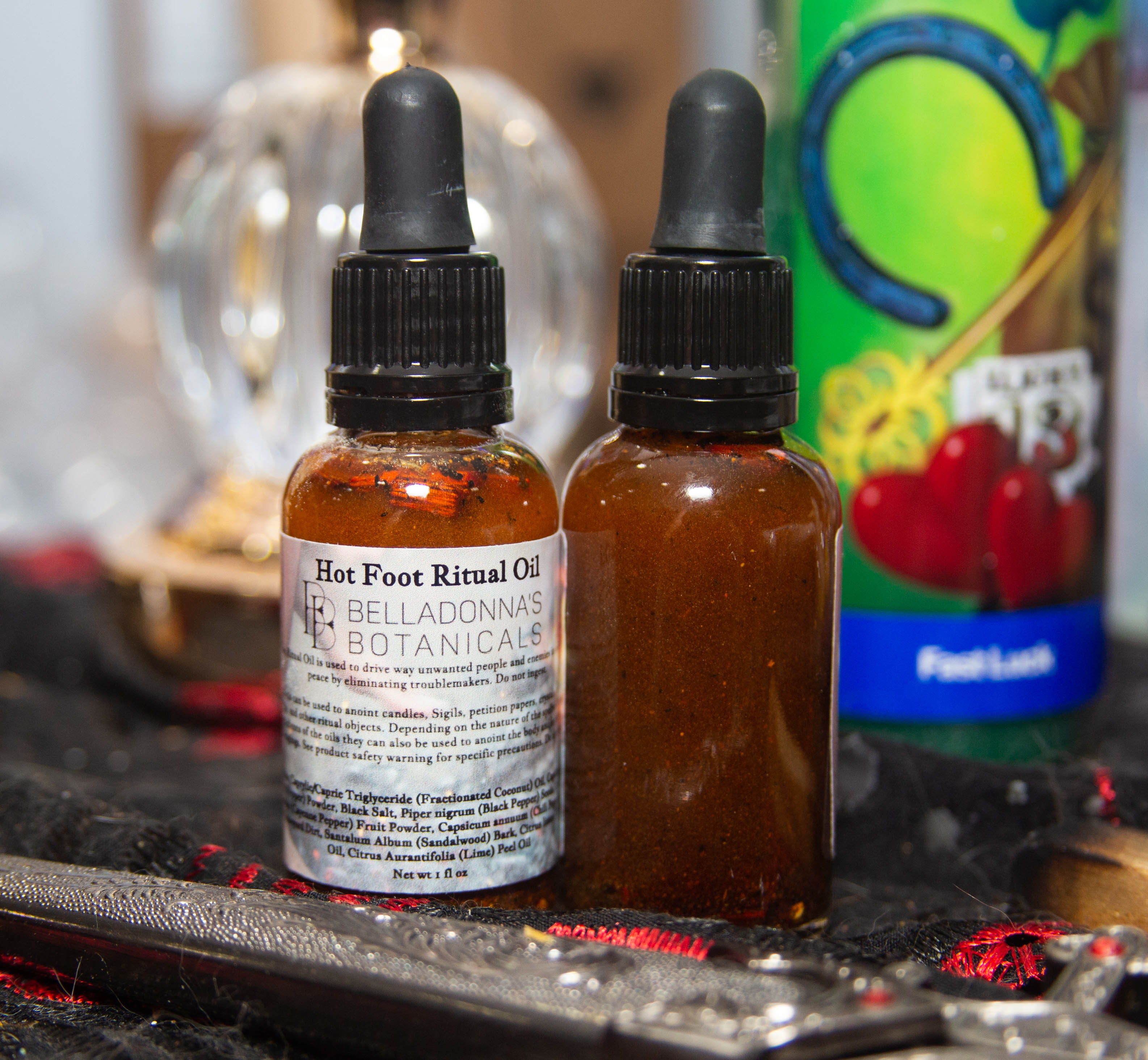Hot Foot Ritual Oil – Belladonna's Botanicals