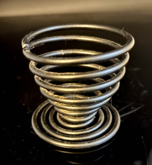 Black Metal Incense Bundle Holder for Palo Santo Sticks and Herb Bundles