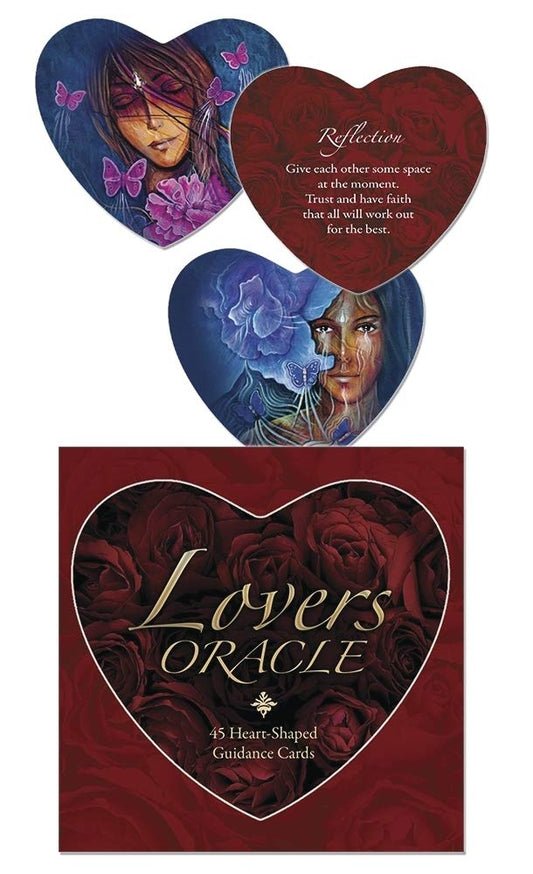 Lovers Oracle: Heart-Shaped Fortune Telling Cards (used)